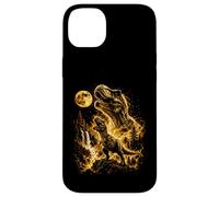 Majestic T-Rex Moon Roar Epic Dinosaur Fantasy Art Lover Case for iPhone 14 Plus