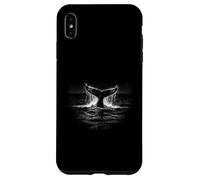 Majestic Tail of a Humpback Whale Ocean marine Life Scene Case for iPhone XS Max
