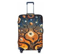 Majestic Tree of Life Elastic Travel Luggage Cover Suitcase Protector, Print Suitcase Baggage Cover Anti-Scratch