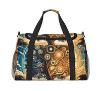 Majestic Tree of Life Waterproof Weekender Bags Duffel Bag Large Carry On Hand Luggage Bags Foldable Tote Bag for Travel Sports Gym Dance