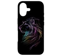 Majestic Vibrant Lion Cosmic Spectrum Profile Case for iPhone 17