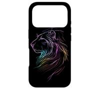 Majestic Vibrant Lion Cosmic Spectrum Profile Case for iPhone 17 Pro
