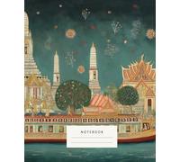 Majestic Wat Arun A Beautiful Temple Inspired Notebook: Discover the serenity and beauty of Wat Arun with this Majestic Temple-Inspired Notebook, perfect for daily journaling
