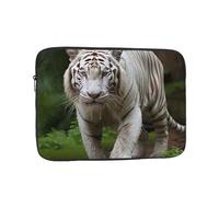 Majestic White Bengal Tiger Laptop Case Sleeve 13 inch Laptop Bag Shockproof Computer Carrying Cover Protective Notebook Case