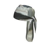 Majestic White Polar Bear Printed Mesh Cycling Cap Cap, Quick Dry Do Rag Helmet Liner for Outdoor Sports Fitness