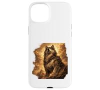 Majestic Wolf Guardian Spirit Art Case for iPhone 15 Plus