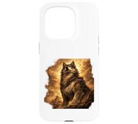 Majestic Wolf Guardian Spirit Art Case for iPhone 15 Pro