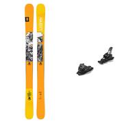 Majesty - Alpine ski bindings - All-Mountain Ski Set Dirty Bear Xl 2024 for Men - Yellow Yellow