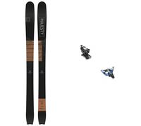 Majesty - Freerando bindings - Pack Superpatrol Carbon 2026 for Men - Black Black 169 cm.177 cm.185 cm