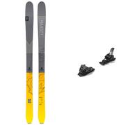 Majesty - Freeride/Freestyle ski bindings - Pack Havoc 90 Ti 2025 for Men - Yellow Yellow 164 cm.178 cm.184 cm