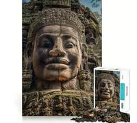 Majesty in Stone Ancient 1000 Piece Jigsaw Puzzles for Adults Unwind Game Snug Cut Playful Challenge Wall Accent (38x26cm)