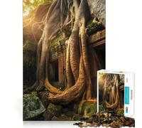 Majesty in Stone Ancient 1000 Piece Jigsaw Puzzles Stress Relief Play HD Print Family Enjoyable Birthday Art Gift (50x75cm)