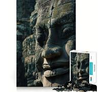 Majesty in Stone Ancient Jigsaw Puzzle 1000 Piece Calm Game Serene Game Joyful Challenge (38x52cm)