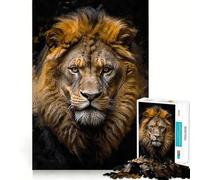 Majesty in The Dark Jigsaw Puzzles for Adults1000 Piece Logic Skill Precise Connection Family Bond Home Decor (38x52cm)