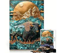 Majesty of The Jade Plains 1000 Pieces Jigsaws Adults Puzzles Gifts Creative Play Nice Thick Real Challenge Great Gift (50x75cm)