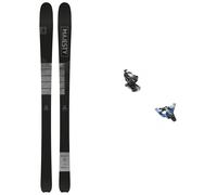 Majesty - Ski touring bindings - Pack Superscout Carbon 2025 for Men in Aluminium - Black Black 176 cm