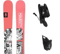 Majesty - Freestyle All-Mountain skis - Vestal 2023 in Wood - Size 174 cm - Pink Pink 174 cm