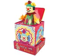 Majigg Jester Jack in The Box, Traditional Musical Wind up Toy