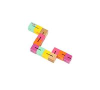 MAJIGG Twisting Blocks, Traditional Wooden Fidget Toy