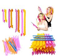Majik 16 Pcs Curly Hair Rollers Hair Curlers Hair Curlers Hair Curlers for Women and Girls Salon and Home Salon 25g