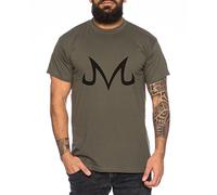 Majin Sign from Boo Dragonball Men T-Shirt Nerd in, Colour:Khaki;Größe2:XX-Large