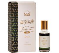 Majmua 786 Attar Oil by Dukhni | Arabic perfume oils for men and women | 30ml Pure roll on perfume, vetiver scented perfume blend | Eid, Ramadan, Umrah Gifts, Vegan Islamic Fragrances