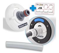 MaJoCompTec® Watertwin Fuel Cap with Water Connection | Water Tank Cap Filling Adapter for Motorhome Caravan Accessories (ECO Version, Adapter 3-PIN D:78)