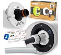 MaJoCompTec Watertwin Grey Adapter with Gardena Connection for Fiamma Filling Neck (Type 2-Pin D: 65), Polylactide