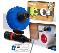 MaJoCompTec Watertwin Water Tank Filling Adapter | Motorhome Caravan Water Connection Accessories with Quick Coupling (Base + Control Set)