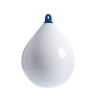 MAJONI Round Ball Fender White/Blue: 30cm