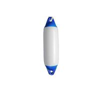 Majoni Star Standard Size 0 White With Blue Ends Boat Fender 10cm x 40cm Dock Mooring Protection