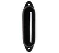 Majoni Star Standard Size 1 Black Boat Fender 12cm x 45cm Dock Mooring Protection