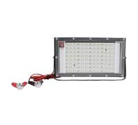MAJONMMERD 100W Flood Light Board, LED Flood Work Light with IP66 Alligator Clip for Outdoor Emergency Camping DC12V