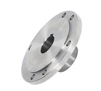 MAJONMMERD 125mm Lathe Flange High Manganese Steel Chuck Flange 6 Mounting Holes Standard Size Quick Removal for K11 125 K12 125 K72 Metal Lathe Users (20mm)