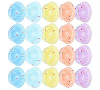 MAJONMMERD 20Pcs Small Cake Cup Baking Mold, Silicone Cupcake Liners Mini Baking Cups for Muffins and Desserts, Reusable Easy Clean, Oven Microwave Refrigerator Use for Home Bakers (Thread Set)