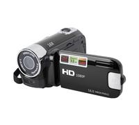 MAJONMMERD 4K 48MP Video Camera, 2.7 Inch Rotatable Screen 16X Digital Zoom with Fill Light Self Timer PC Camera for Recording Travel Memories (Black)