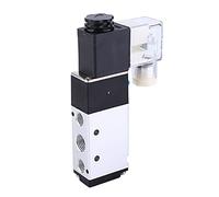 MAJONMMERD 4V210-08 Solenoid Air Valve Pneumatic Control Valve Air Control 2 Position 5 Port DC 12V 24V Compact Size Good Seal with IP65 Protection Class for (DC24V)