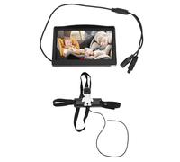 MAJONMMERD Baby Car Camera, Plastic with HD Display, Real-Time Monitoring for Safe Driving with 5 Inch Screen and Easy Installation for Families