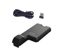 MAJONMMERD Barcode Scanner Portable Back Clip Barcode Reader BT 2.4G USB 1500mAh Offline Storage 50000 Scans for PC IOS Warehouse Library Retail (1D)