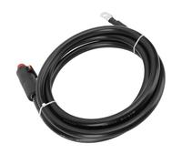 MAJONMMERD Battery Cable, Copper Silicone Battery Power Inverter Cable 35mm² Black Straight Plug to SC35-8 Terminal, Flexible Heat and Oil Resistant Wire for Car Boat Motorcycle Tractor (2m)