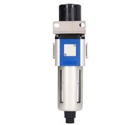 MAJONMMERD Compressed Air Filter Regulator Aluminum Alloy Pressure Regulating Filter 0.05 to 0.9 MPa 80CC Bowl Self Locking Stable Output for Air Compressor Workshop Pneumatic Use (GFR400-10)