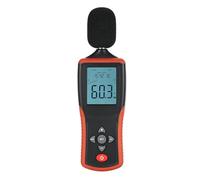 MAJONMMERD Decibel Meter Digital Sound Level Meter ABS Portable SPL 30 to 130dB A C Weighting Fast Slow Response with Backlight LCD for Home Office Workshop Study