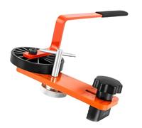 MAJONMMERD Deck Board Straightening Tool Adjustable Lever Locking | Powder Coated Iron Pipe, Warped Wood Correction, Single or Double Beams, Metal Joist Fit, Wood Bender