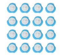 MAJONMMERD Disposable Toilet Brush Refills 16 Pack, Water Soluble Cleaner