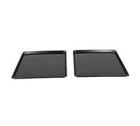 MAJONMMERD Dog Crate Replacement Pan Plastic Tray 22.83 X 21.65 X 1.18 in Dog Crate Tray 2 Pack for Pet Kennel Indoor Entryway Shoe Storage Mud Catcher and Boot Mat Use