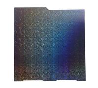 MAJONMMERD Double Sided PEI PEY Build Plate, 256x268mm Textured PEI Smooth PEY with Star Patterns Flexible Printing Platform for 3 3 Combo