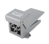 MAJONMMERD Foot Valve Aluminum Mechanical Air Valve 2 Position 5 Way PT1 4 Direct Acting Pedal with Cover Lock 0.1 to 0.8MPa for Pneumatic Tool Control and Air Systems