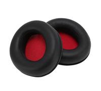 MAJONMMERD Headset Pads Memory Foam Replacement Ear Pads 2PCS High Density Sponge Reinforced Stitching for Focal Listen Wireless Listen Pro One for Work Gaming Daily Use (Black)