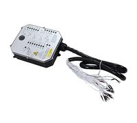 MAJONMMERD Industrial Remote Control ABS Copper Crane Transmitter and Receiver 800MHz Single Handle Hoist Remote Controller for Cranes Conveyors Mining Equipment (ABS+Copper 3)
