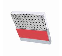 MAJONMMERD Metal Bobbin Aluminum Bobbin Sewing Machine 100pcs Slotted Bobbins Smooth Surface Easy Install Compact Size with Alumina Material for Industrial Sewing Machine Parts